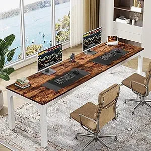 78.7 Inches Extra Long Computer Desk 2 Person Desk