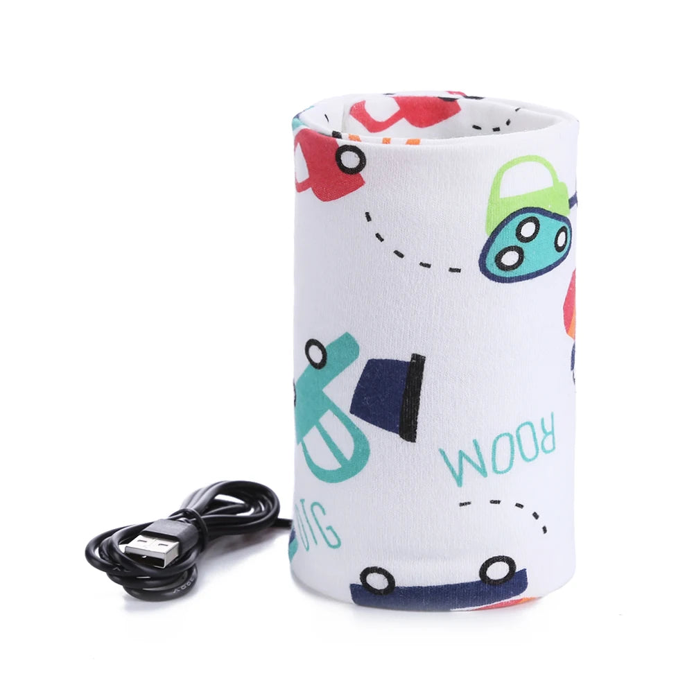 Portable Baby Bottle Warmer USB powered Fashion  Protective Sleeve Thermal Bag