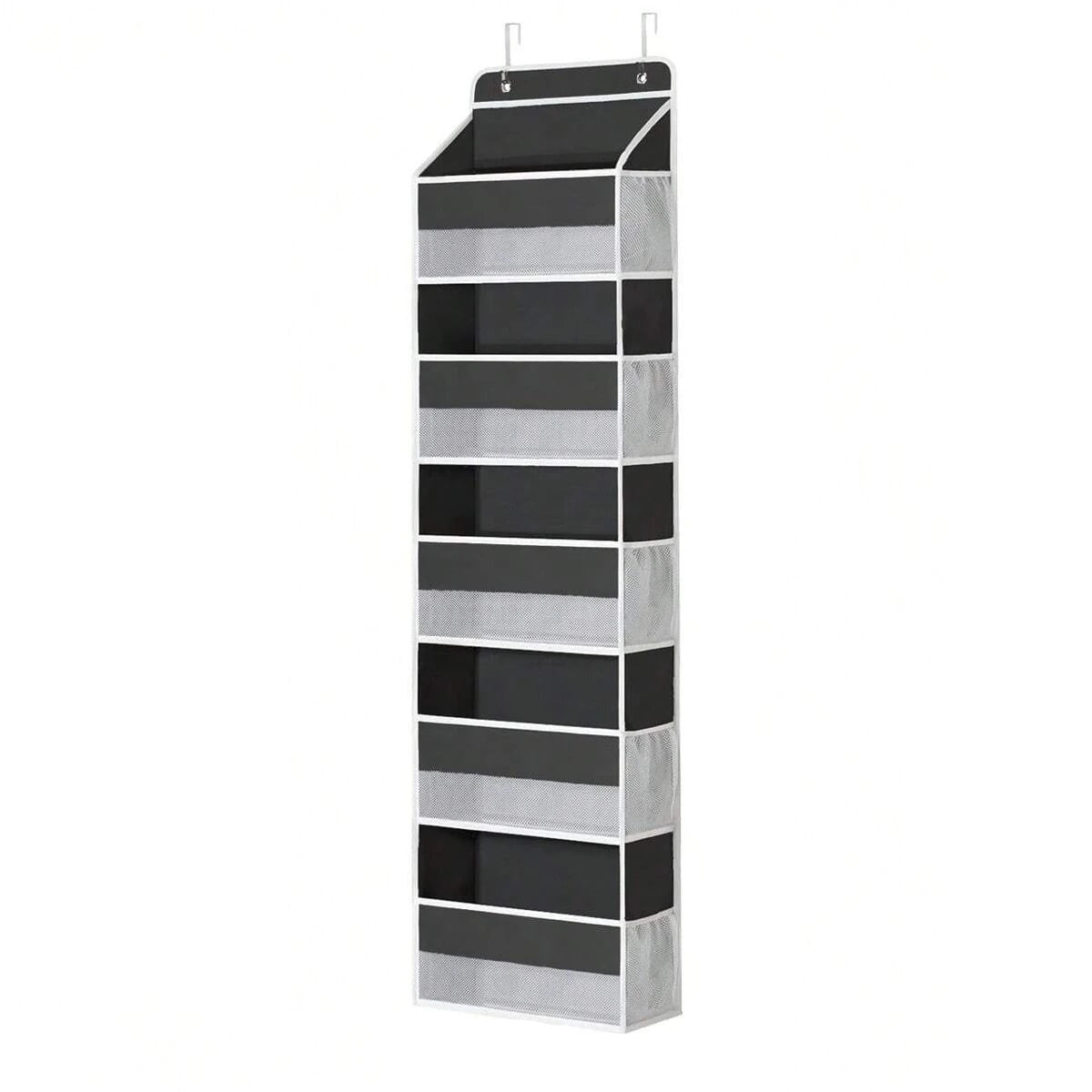 5 Layer Hanging Organizer Over The Door Organizer Hanging Storage With 5 Mesh Pockets For Pantry Bathroom Bedroom Kitchen Dorm
