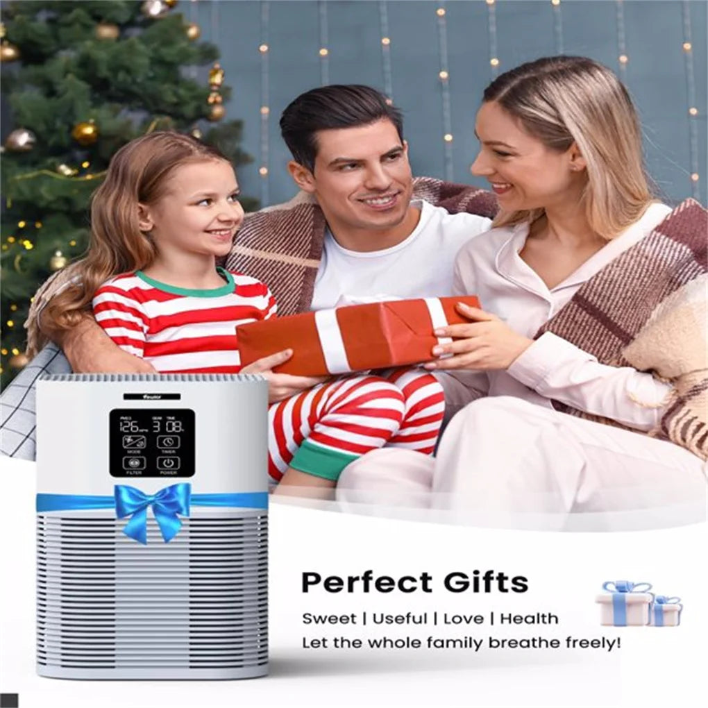 Desk Top 2 in 1 Air Purifier with H13 Filters