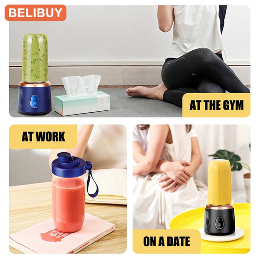 400ml Portable Juicer Rechargable Cup Blender