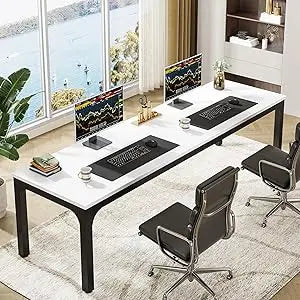 78.7 Inches Extra Long Computer Desk 2 Person Desk