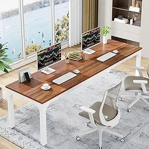 78.7 Inches Extra Long Computer Desk 2 Person Desk