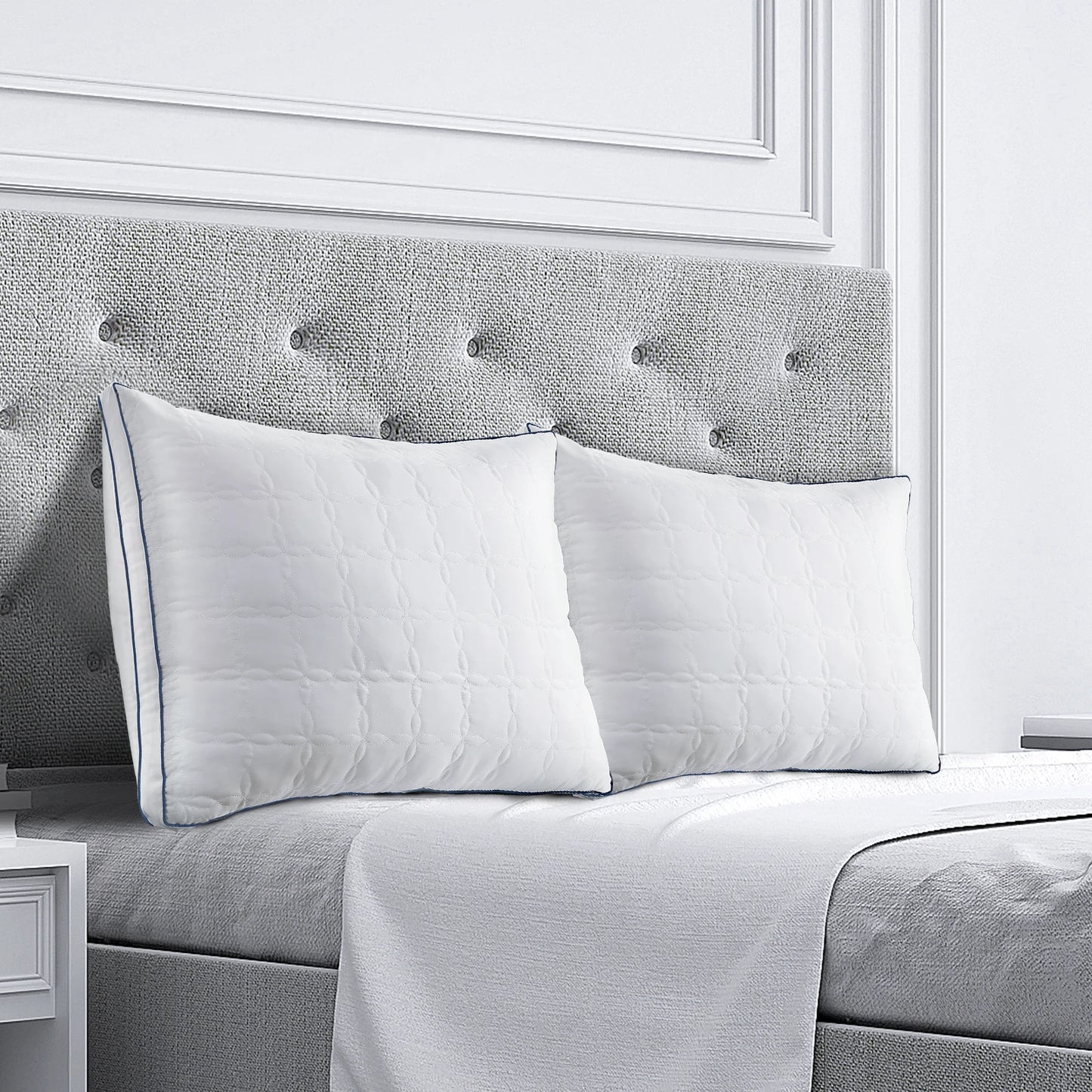 2 Pack Bed Pillows - Standard/Queen Size
