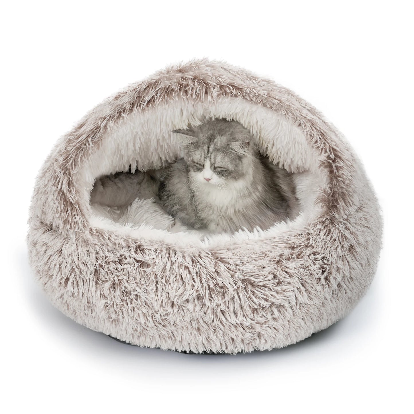 25'' Pet Cat Dog Semi-enclosed Pet house