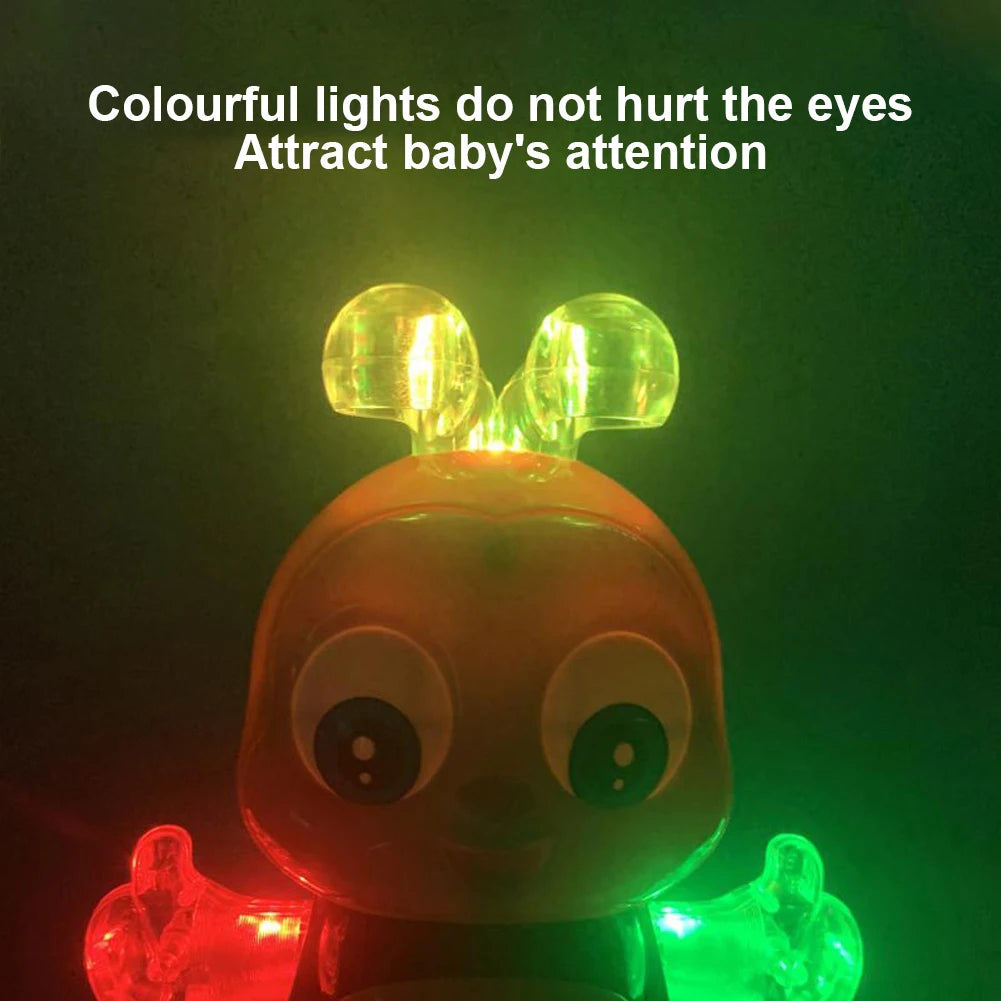 Cartoon Musical Dancing Toy with Music & Lights for Kids Christmas Birthday Gifts for Boys Girls