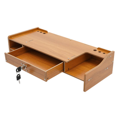 Desktop Computer Monitor Stand Riser with Drawer