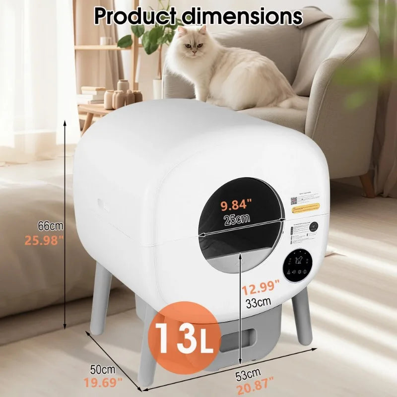 Extra Large Automatic Self Cleaning Litter Box