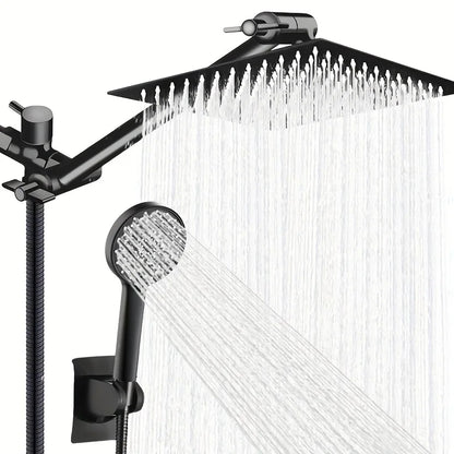 chrome plated concealed stainless steel pressurized shower set with extended lever arm,