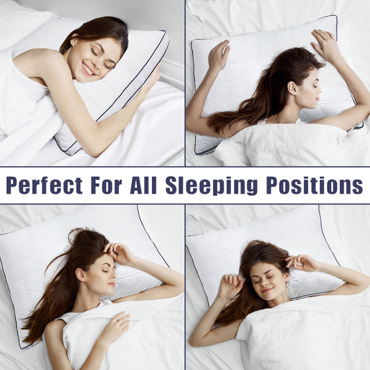 2 Pack Bed Pillows - Standard/Queen Size