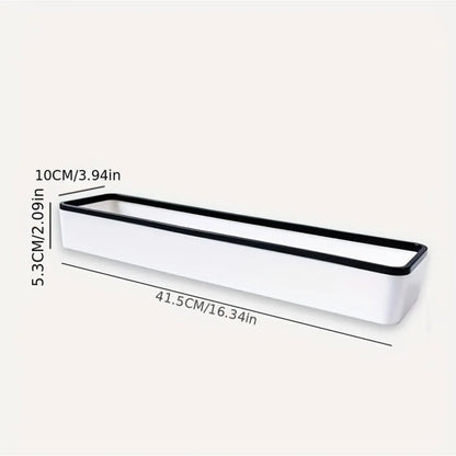 1pc Toilet Bathroom Storage Rack Hole Free