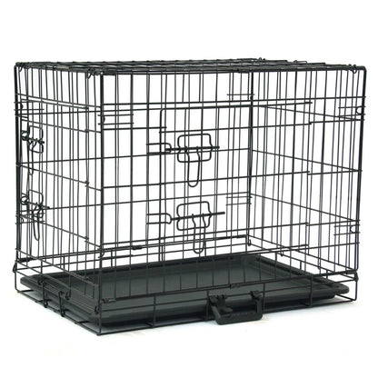 24"  Folding Steel Pet Kennel Animal Playpen