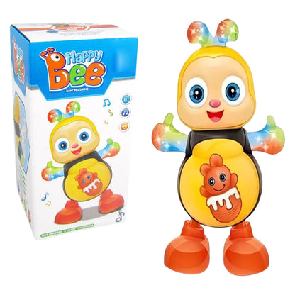 Cartoon Musical Dancing Toy with Music & Lights for Kids Christmas Birthday Gifts for Boys Girls