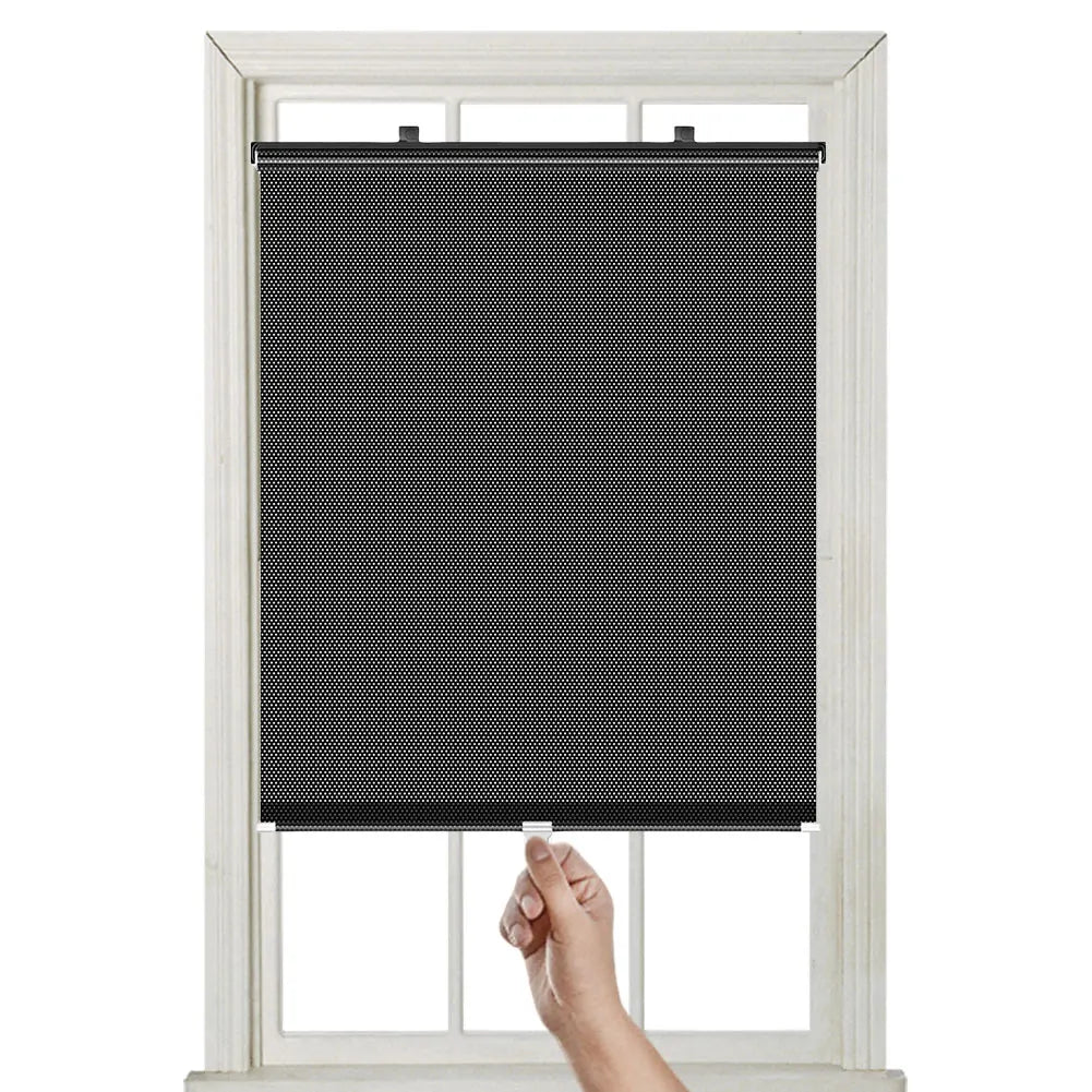 Suction Cup Sunshade Nail-free Blackout Curtain