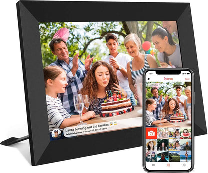 32GB 10.1 Inch Smart WiFi Digital Photo Frame Touch Screen