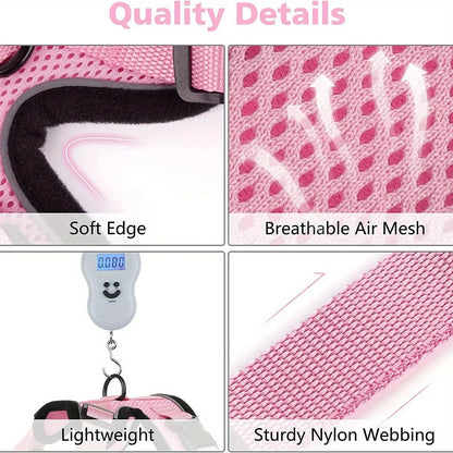 Non-Slip Adjustable Leash Cat Vest