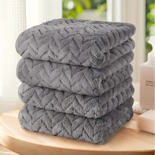 Solid Color 4pcs Hand Towel Set 4 colors