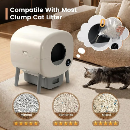 Extra Large Automatic Self Cleaning Litter Box
