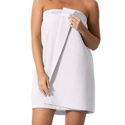 Women'S Bath Towel Body Wrap With Closure