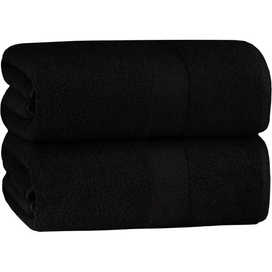 Luxury Heavyweigh Bath Spa Towels Set 2 Pack