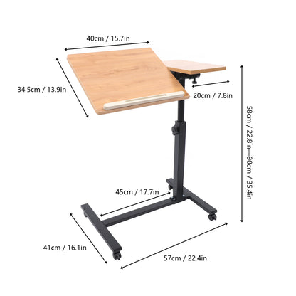 Mobile Adjustable Laptop Stand/Desk 360° Rotation