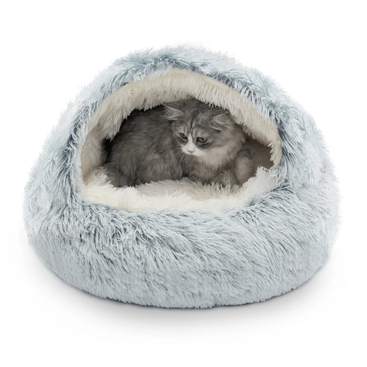 25'' Pet Cat Dog Semi-enclosed Pet house