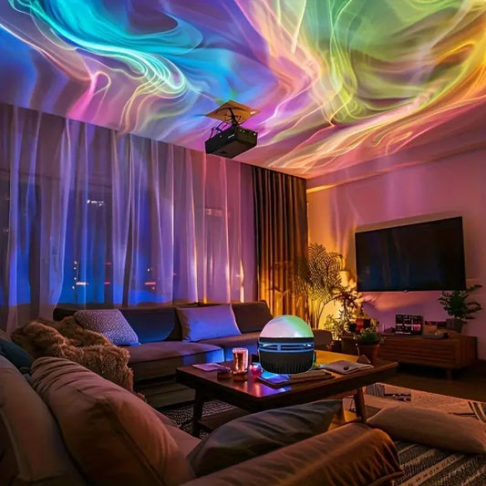 LED Galaxy Colorful Light Projector Kids Room/Christmas/Party Decoration
