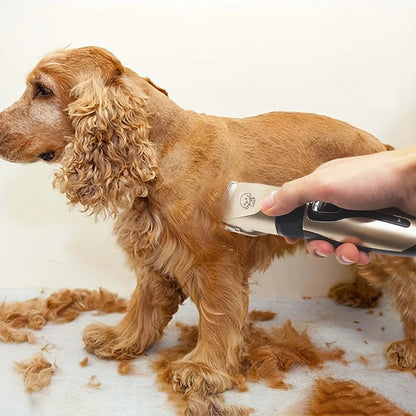 Electric Pet Hair Trimmer Kit for Professional Grooming at Home